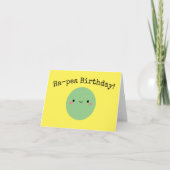 Kawaii Ha-pea Birthday | Kaart (Voorkant)