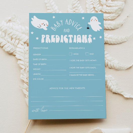 Kawaii Halloween Baby shower Advies & Voorspelling Kaart