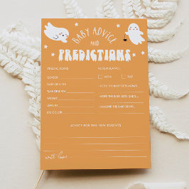 Kawaii Halloween Baby shower Advies & Voorspelling Kaart