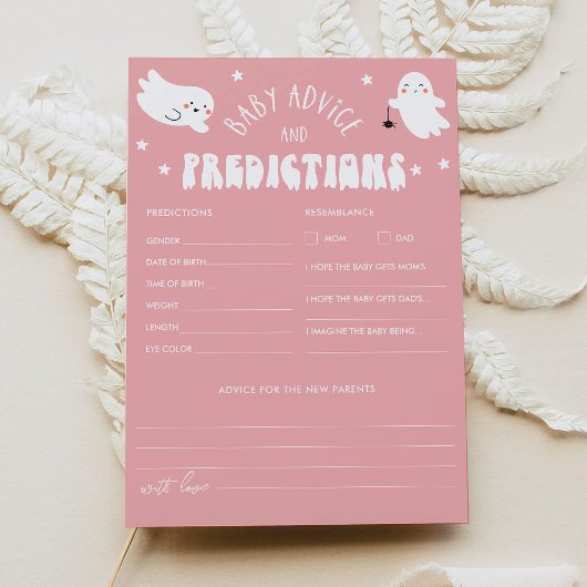 Kawaii Halloween Baby shower Advies & Voorspelling Kaart