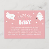 Kawaii Halloween Boeken voor Baby Verzoek Invoegen Informatiekaartje (Voorkant)