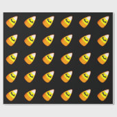 Kawaii Halloween Candy Corn Cadeaupapier (Vlak)