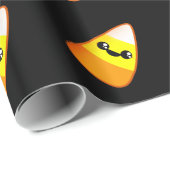 Kawaii Halloween Candy Corn Cadeaupapier (Rol Hoek)