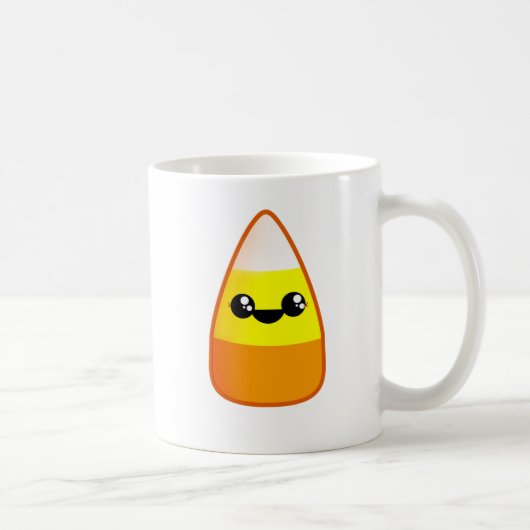 Kawaii Halloween Candy Corn Koffiemok (Rechts)