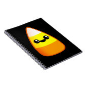 Kawaii Halloween Candy Corn Notitieboek (Rechterzijde)