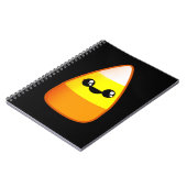 Kawaii Halloween Candy Corn Notitieboek (Linkerzijde)