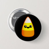 Kawaii Halloween Candy Corn Ronde Button 5,7 Cm (Voorkant /achterkant)