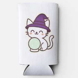 Kawaii Halloween Cat – Magisch en Schattig Spooky Seltzer Blikjeskoeler