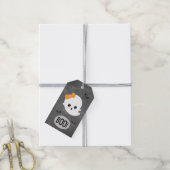 Kawaii Halloween Geest Cadeaulabel (Met Touw)