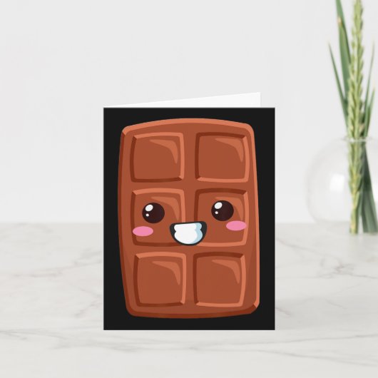 Kawaii Halloween Groep Kostuum Party's Choco Kaart (Voorkant)
