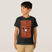 Kawaii Halloween Groep Kostuum Party's Choco T-shirt (Voorkant volledig)
