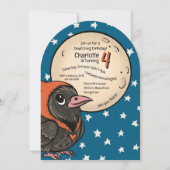 Kawaii Halloween Kinder Kostuum Verjaardag Raven M Kaart (Voorkant)