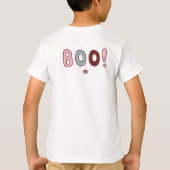 Kawaii Halloween kinder T-shirt – Schattig & eng (Achterkant)
