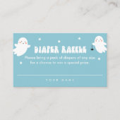 Kawaii Halloween Luier Raffle Ticket Kaart