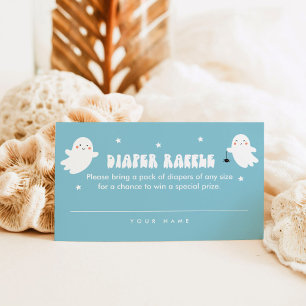 Kawaii Halloween Luier Raffle Ticket Kaart