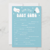 Kawaii Halloween Naam Die Baby Song Game Kaart (Voorkant)