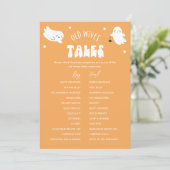 Kawaii Halloween Oude vrouwen Tales Baby shower Sp Kaart (Staand voorkant)