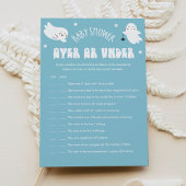 Kawaii Halloween Over of Onder Baby shower Spel Kaart