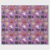 Kawaii Halloween Pack Cadeaupapier (Vlak)