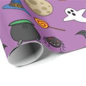 Kawaii Halloween Pack Cadeaupapier (Rol Hoek)