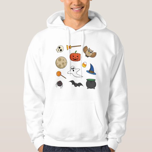 Kawaii Halloween Pack Hoodie (Voorkant)