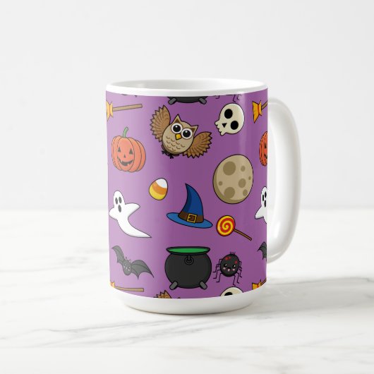 Kawaii Halloween Pack Koffiemok (Voorkant rechts)
