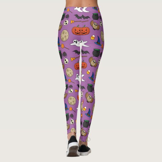 Kawaii Halloween Pack Leggings (Achterkant)