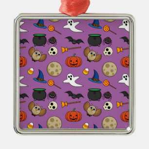 Kawaii Halloween Pack Metalen Ornament