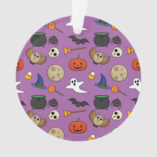 Kawaii Halloween Pack Ornament (voorkant)