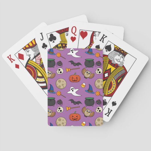 Kawaii Halloween Pack Pokerkaarten (Achterkant)