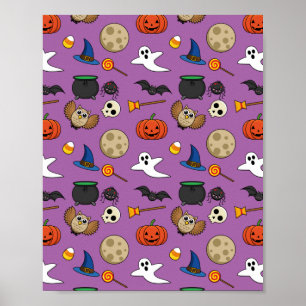Kawaii Halloween Pack Poster