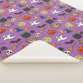 Kawaii Halloween Pack Sherpa Deken (3/4)