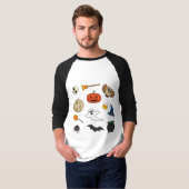 Kawaii Halloween Pack T-shirt (Voorkant volledig)
