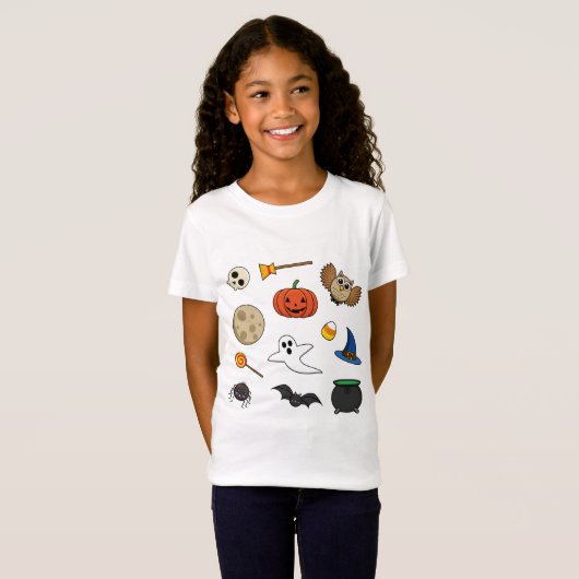 Kawaii Halloween Pack T-shirt (Voorkant volledig)