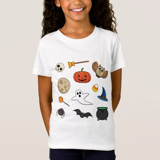 Kawaii Halloween Pack T-shirt (Voorkant)