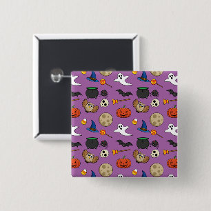 Kawaii Halloween Pack Vierkante Button 5,1 Cm