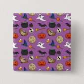 Kawaii Halloween Pack Vierkante Button 5,1 Cm (Voorkant)