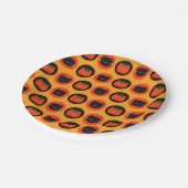 Kawaii Halloween Pumpkin Cats Papieren Bordje (Gekanteld)