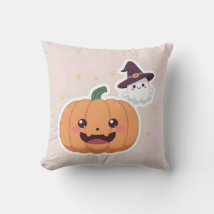Kawaii Halloween Pumpkin Kussen