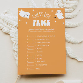 Kawaii Halloween Raad van de prijs Baby shower spe Kaart