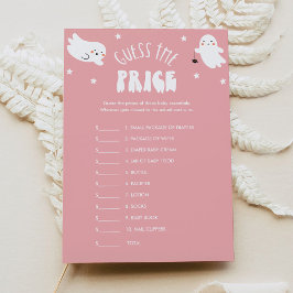 Kawaii Halloween Raad van de prijs Baby shower spe Kaart