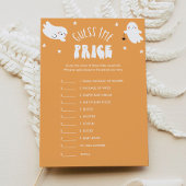 Kawaii Halloween Raad van de prijs Baby shower spe Kaart