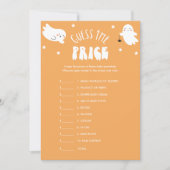 Kawaii Halloween Raad van de prijs Baby shower spe Kaart (Voorkant)