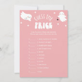 Kawaii Halloween Raad van de prijs Baby shower spe Kaart (Voorkant)