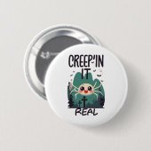 Kawaii Halloween Spin Pun Ronde Button 5,7 Cm (Voorkant /achterkant)