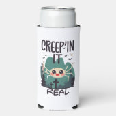 Kawaii Halloween Spin Pun Seltzer Blikjeskoeler (Seltzer Voorkant)