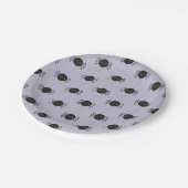 Kawaii Halloween Spinnen Papieren Bordje (Gekanteld)