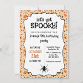 Kawaii Halloween Verjaardagsfeest Kaart (Voorkant)