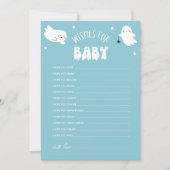 Kawaii Halloween wenst voor Baby advies Kaart (Voorkant)