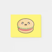 Kawaii hamburger post-it® notes (Voorkant)